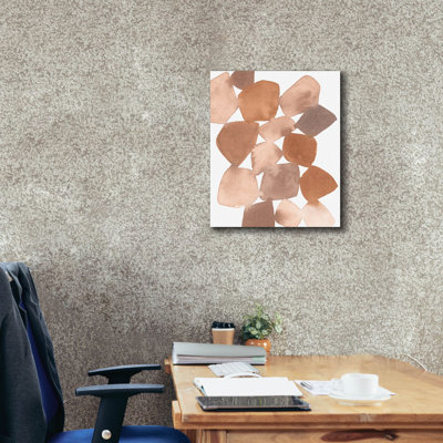 «Boho Beautiful 2 Brown» par Moira Hershey, art mural sur toile