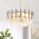Goyette 8 - Light Dimmable Tiered Chandelier with Adjustable Chain