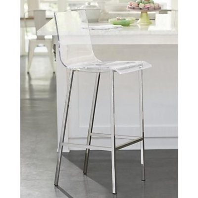 Alilia Counter Stool with Steel Frame