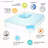 All Season Reversible Hypoallergenic Cooling Mattress Topper-2129229216-2129229224