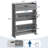 Shoe Cabinet with 2 Flip Drawers & 1 Top Drawer, Wooden Shoe Organizer Cabinet with Adjustable Shelf, Freestanding Shoe Storage Cabinets-2109340492