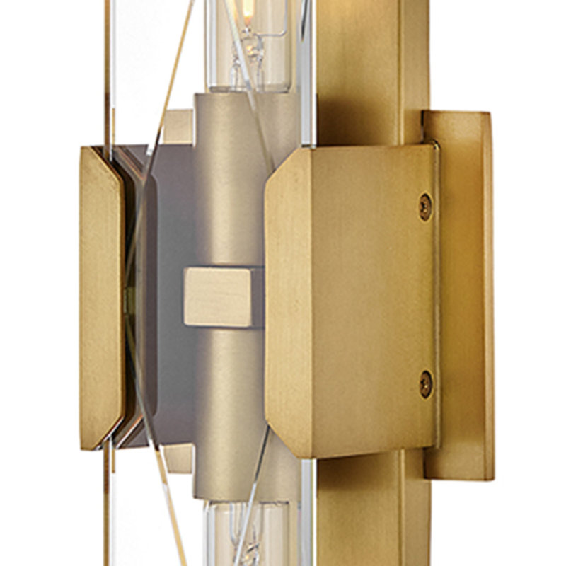 Monte 1 - Light Bath Sconce, Heritage Brass