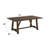 Kaelyn Dark Oak Finish Dining Table