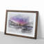 St. Pauls Cathedral in London in Abstract - Framed Print-55729888-55729889