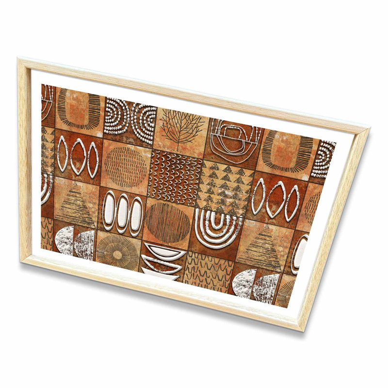 Élégante peinture décorative en panneau de fibres à densité moyenne, 16,5 po x 24,4 po | Cadre 100% bois massif (épaisseur: 0,8 pouce), œuvre d'art imprimée aux UV sur panneau de fibres à densité moyenne à 100% (épaisseur: 0,1 pouce) | Parfait pour la décoration intérieure, le salon et le bureau