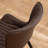 Jimma Faux Leather Upholstered Wingback Dining Chair with Iron Legs -194002849