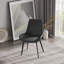 Modern Dining Chair with Black Metal Legs for Living Room-716437808