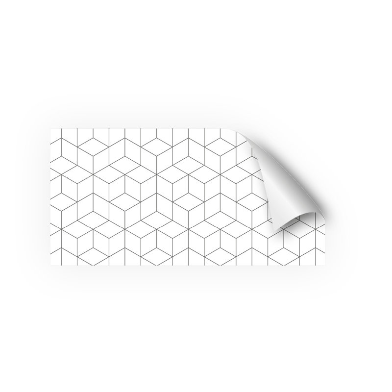 Soloman 60cm W x 120cm L PVC Peel and Stick Panel