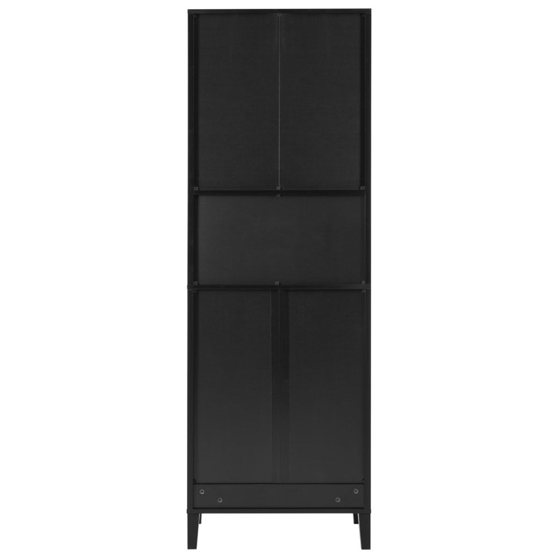 Armoire de salle de bain haute autoportante haute, Blanc