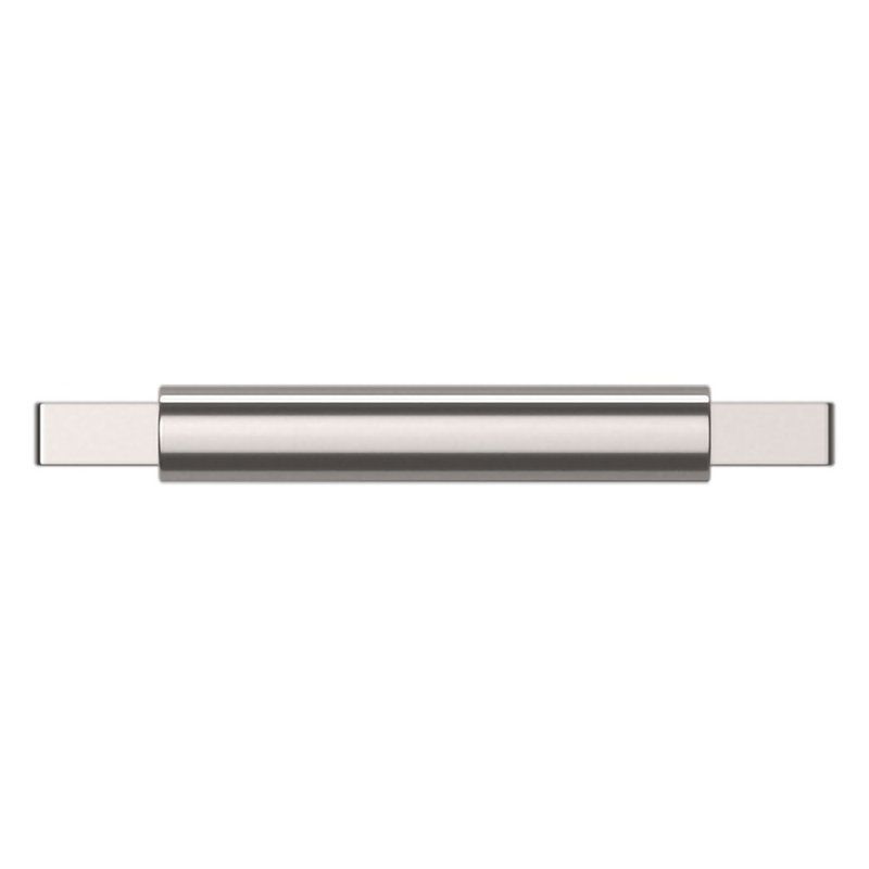 Polished Nickel Solid Brass Appliance Pull with Mounting Hardware
