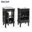 Armoire de salle de bain 18 po style français avec rangement-150115444