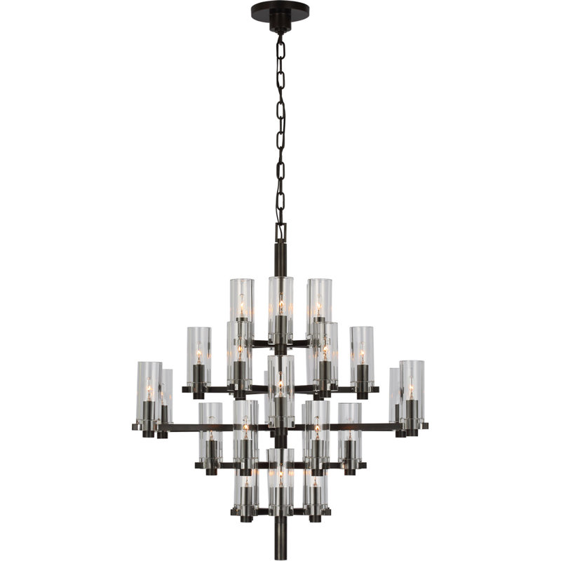 Chapman & Myers Sonnet Medium Chandelier, Bronze