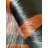 Reverse Zebra Print Handmade Cowhide Brown and Black Rug