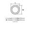 Bouton d'armoire en nickel satiné de 1-1 / 4 po (32 mm) Everyday Heritage-12019184