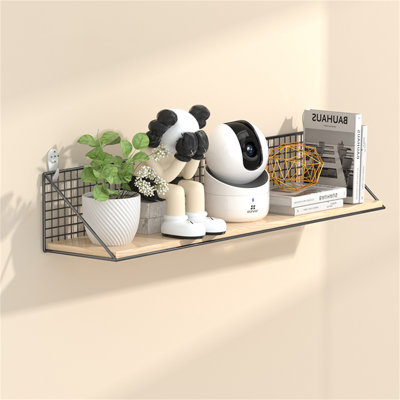Shanely Metal Floating Shelf