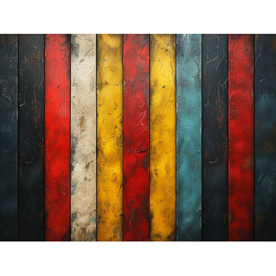 Vertical Lines Abstract Microfiber / Microsuede Non-Slip Bath Mat