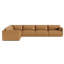 Eva Leather Modular Sectional-1037804461