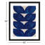 Navy Chevron Painting by Andrea Stokes-628390858-628390453