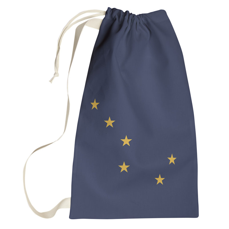 Sac à lessive US State flag, Petit (H 64 po x l 20 po x 1,5 po), Alaska