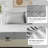7-Piece Comforter Set, Microfiber, All Season Bed in a Bag – Light Grey, King-88294584-88294586