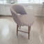 Tabouret de siège classique en tissu de style Mid-Century moderne, bien que fabriqué,-1175259443