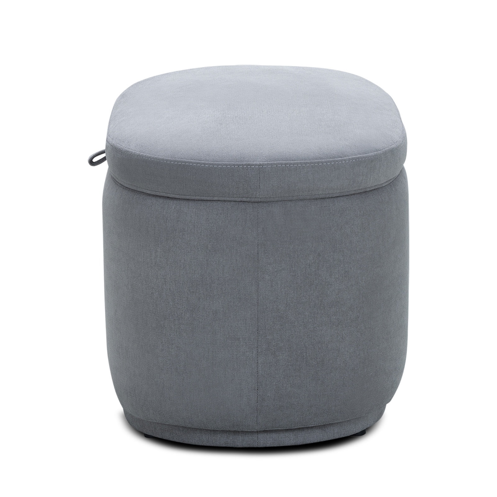 Nurture The Glider Plus 28" Ottoman, Gray Cotton Blend