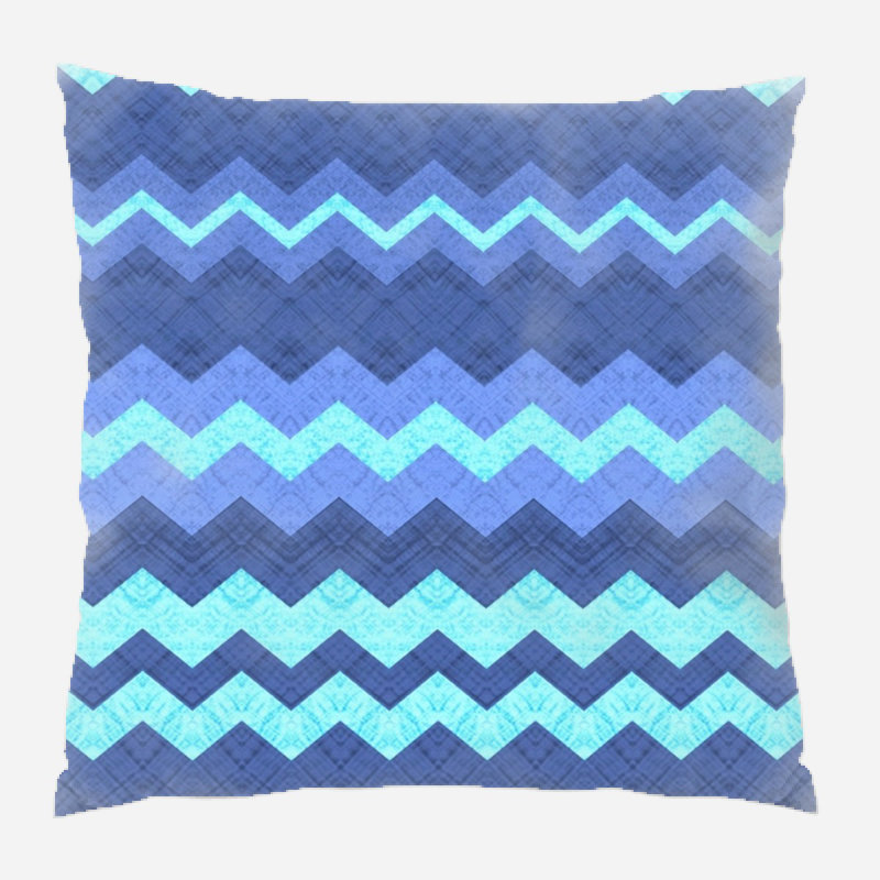 Fabric Microsuede Reversible Throw Pillow