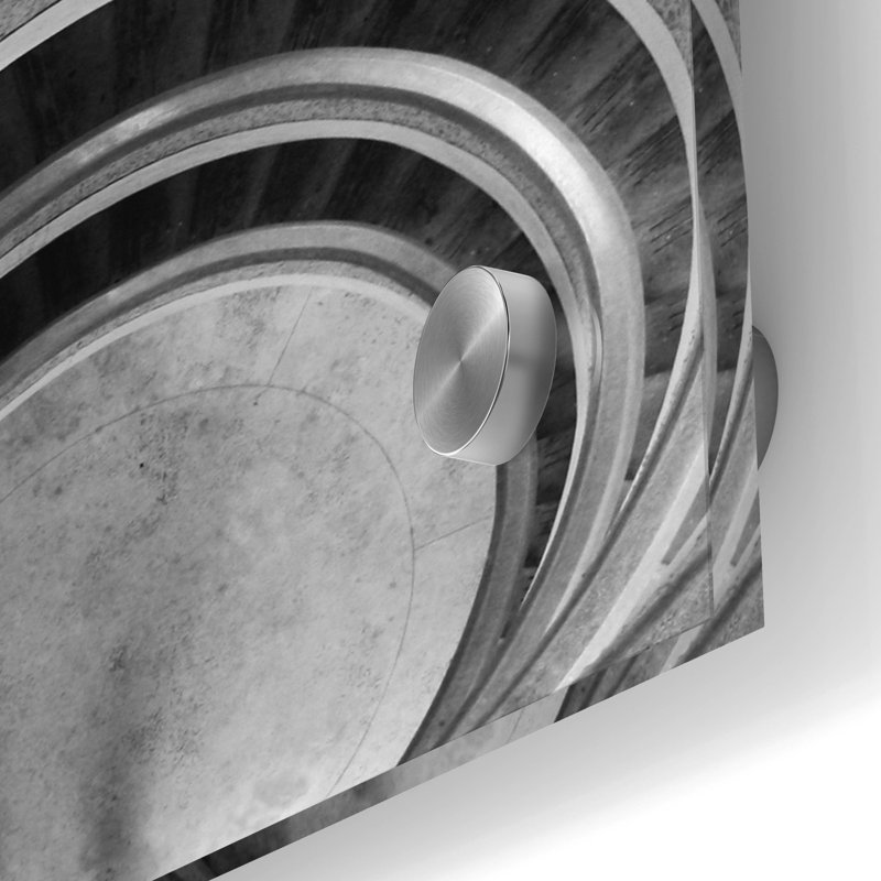 "Escalier en colimaçon no. 6" par PhotoINC Studio, H 24 po x l 24 po x P 0,2 po