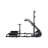 Enhanced Stable Racing Wheel Cockpit, Adjustable Driving Simulator Stand Compatible with Fanatec, Thrustmaster, Logitech - Heavy-Duty Iron Frame Sim Racing Seat