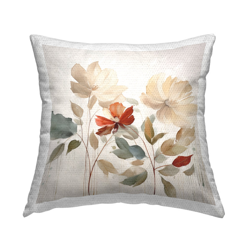 Housse et insert de coussin décoratif en polyester