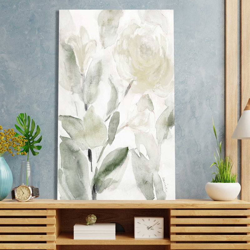 Hello Hello Spring I - Peinture, L 24 po x H 40 po, Toile tendue