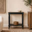 Console de salon en bois noir-133034723