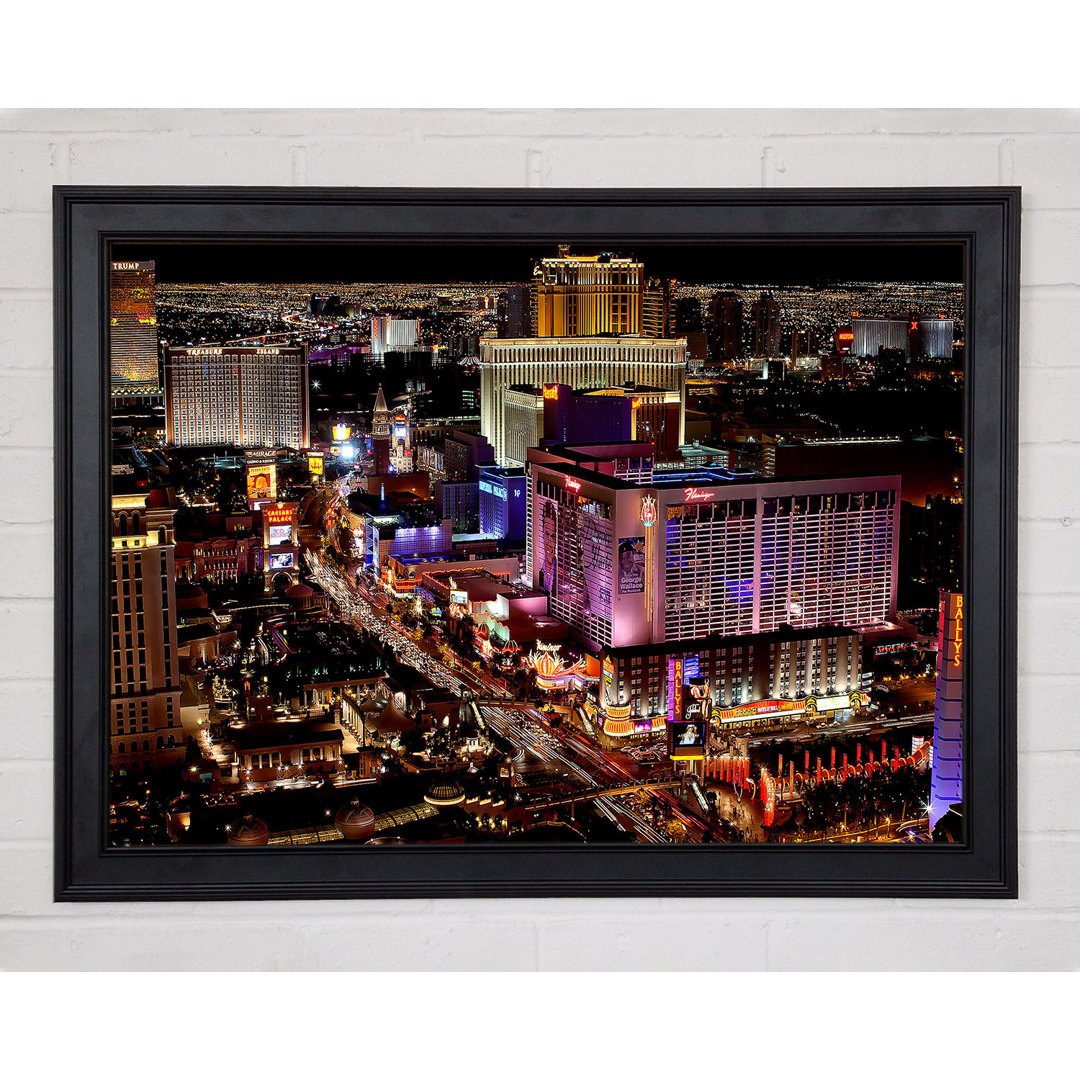 Las Vegas Strip Nachtlichter - Druck