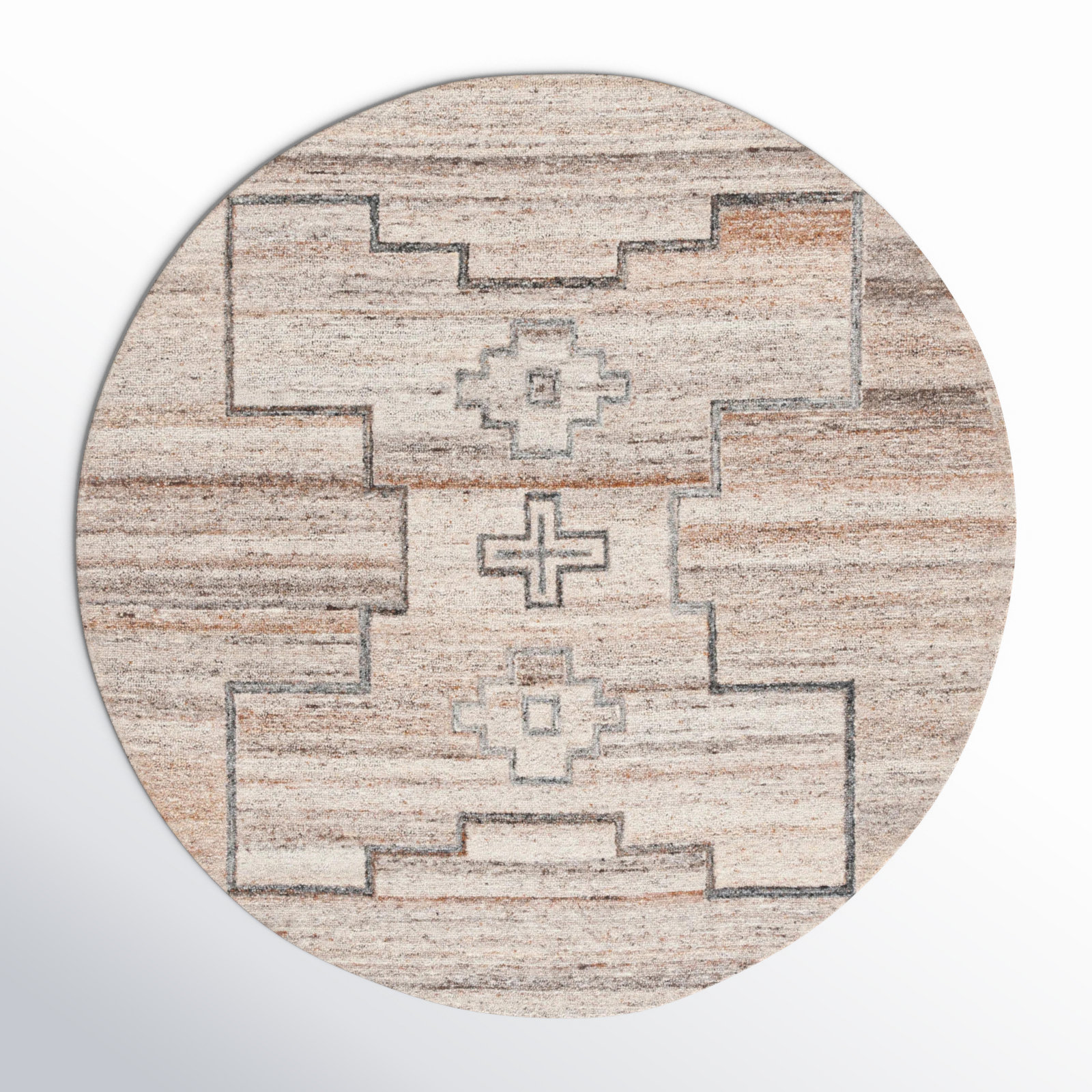 Jax Hand-Tufted Rug, Round 6'