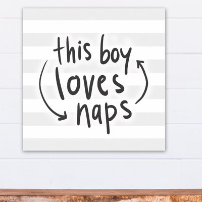 Masterson Text & Numbers Canvas Art