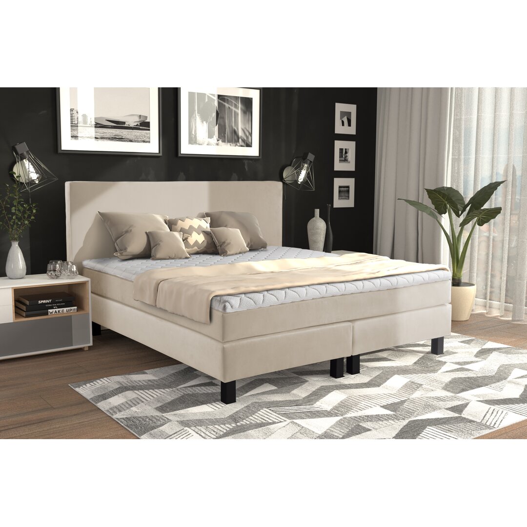 Boxspringbett Glenfield mit Topper