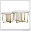 Ensemble de tables basses gigognes 2 pièces