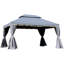 Ahrie 4m x 3m Aluminum Patio Gazebo
