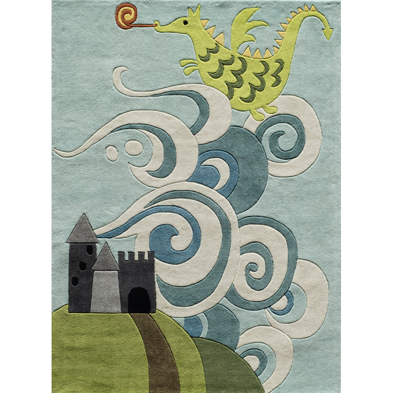 Cecelia Handmade Polyester Rug, Rectangle 3' x 5'