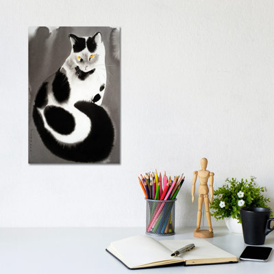 Kitty Pose by Soo Beng Lim - Wrapped Canvas Print