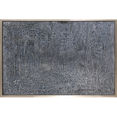 Gray Winter Painting