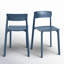 Chaise d'appoint de patio empilable Vowa-87470926
