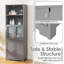 Amajae Freestanding Linen Cabinet