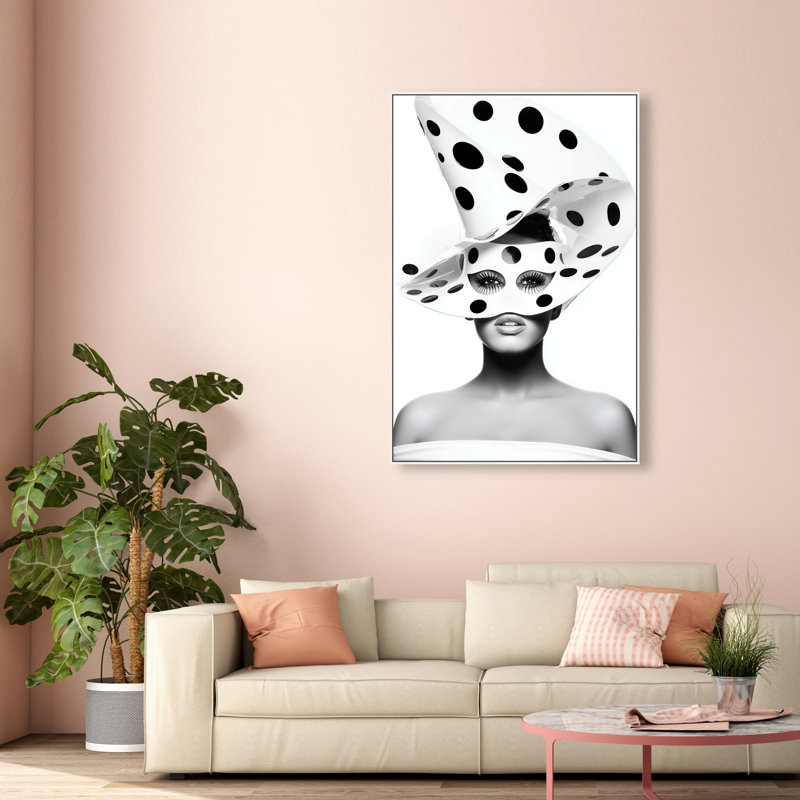 Spotted Sovereign Print by Oliver Gal, 16"H x 11"W, White Floater Frame