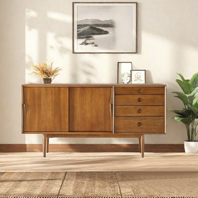 Buffet avec rangement de style rétro