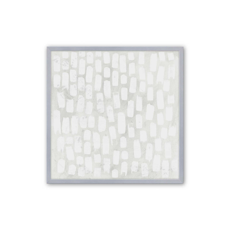 Airy Repetition I, reproduction sur toile dans un cadre, H 13,75 po x l 13,75 po, Chrome poli