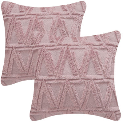 Housse de coussin en fausse fourrure de 18 po Boston