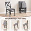 Padded Stackable Folding Dining Chairs with Solid Wood Frame-1375537819