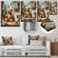 «Bear Laundryroom Bubbles 4» - Art mural en métal-101155199