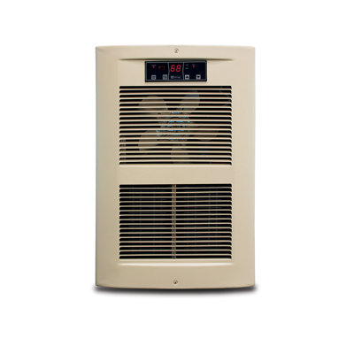 King Electric Electric Wall Mounted Space Heater with Adjustable Thermostat and with Digital Display